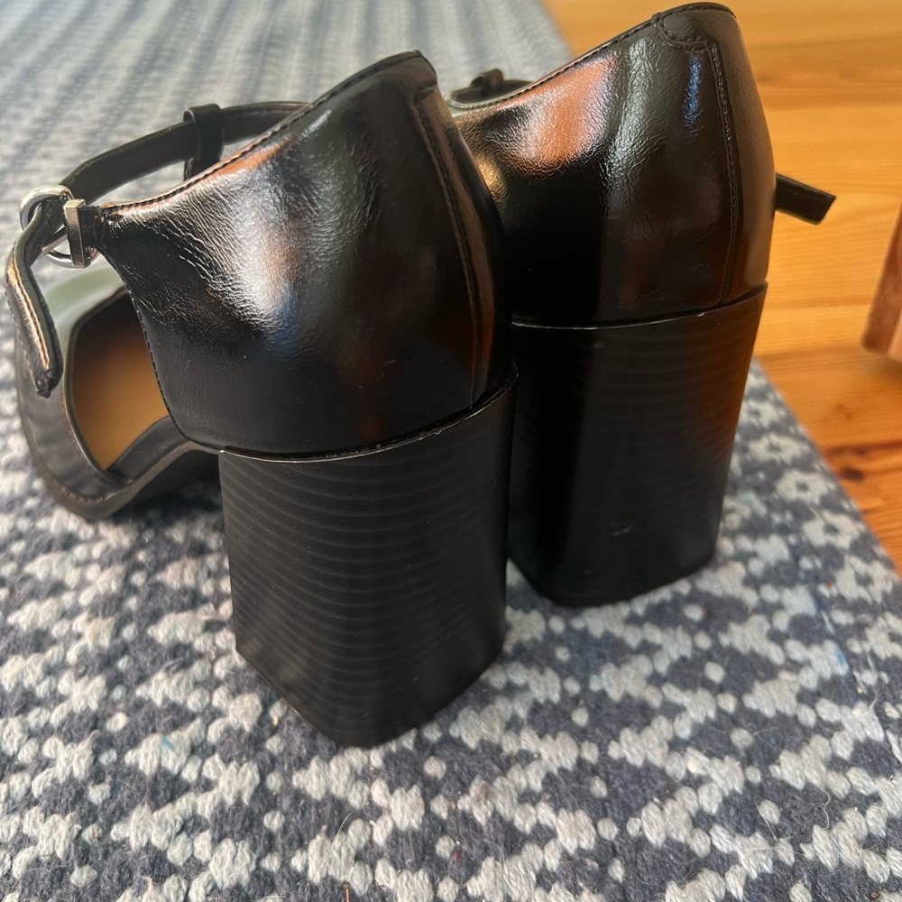 🖤New Nine West Janky T-strap heels black 8.5 - Picture 9 of 9
